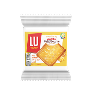 Le Véritable Petit Beurre - LU - 140 sachets de 3 biscuits