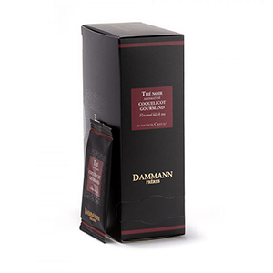 Boite de 24 sachets de thé noir coquelicot - DAMMANN