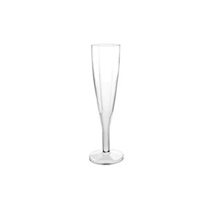 Flûtes à Champagne en plastique crystal - 15cl x10