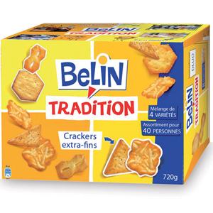 Assortiment de crackers Tradition - BELIN - 720g