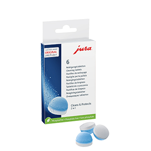 6 pastilles de nettoyage - JURA