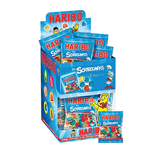 Sachets Schtroumpf - HARIBO - 40g x30