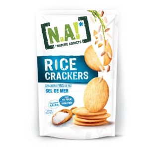 Rice Crackers Sel de Mer - N.A! - 85g