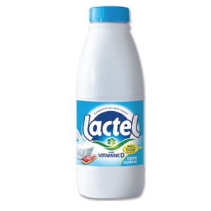 Lait demi-écrémé - LACTEL - 1L x 6