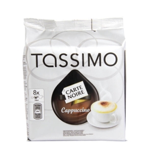 8 dosettes Carte Noire Cappuccino - TASSIMO