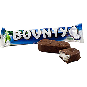 Barre chocolatée - BOUNTY - 57g x24