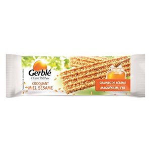 Barres croquant miel sésame - GERBLÉ - 27g x18