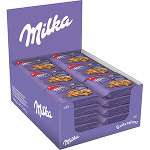Cookies sensations chocolat lait - MILKA - x24