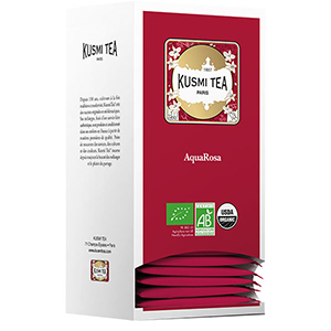 Boite de 25 infusions Aquarosa bio - KUSMI TEA