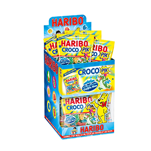 Sachets de Croco Pik - HARIBO - 40g x30