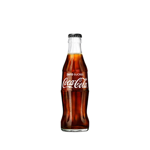COCA-COLA Zéro - 25cl x12 - verre recyclable