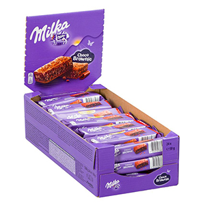 Brownies chocolat - MILKA - 50g x24