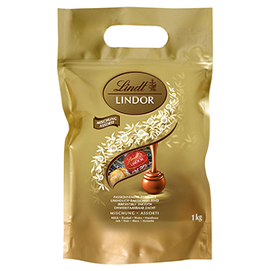 Assortiment chocolats Lindor - LINDT - 1kg