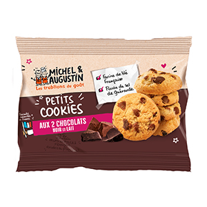 Petits cookies chocolats - MICHEL ET AUGUSTIN - 35g x11
