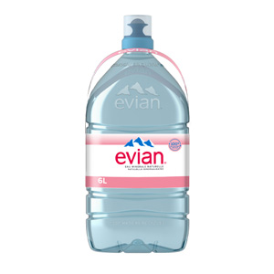 Eau plate - EVIAN - 6L - rPET