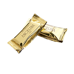 Crêpes dentelles enrobées de chocolat noir - ANGELINA - 1kg