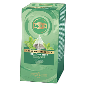 Boite de 25 infusions menthe douce Exclusive Selection - LIPTON