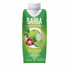 Goyave litchi citron vert - BAHIA - 33cl x 12