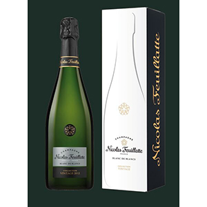 Champagne Blanc de blancs - NICOLAS FEUILLATTE - 75cl