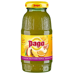 Jus multivitaminé tropical - PAGO - 20cl x12