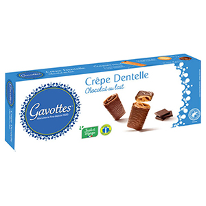 Gavottes Crêpe dentelle chocolat au lait 90g