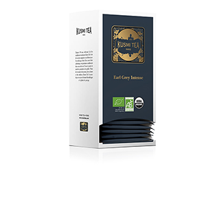 Boite de 25 sachets de thé noir Earl Grey Intense bio - KUSMI TEA