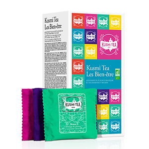 Coffret 24 thés bien-être bio - KUSMI TEA 