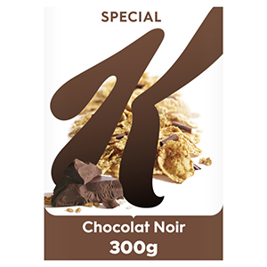 Céréales Special K chocolat noir - KELLOGG'S - 300g 