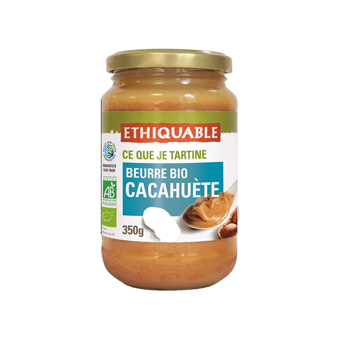 Beurre de cacahuète - ETHIQUABLE - 350g