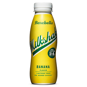 Milkshake banane - BAREBELLS - 33cl x8