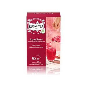 6 thés glacés AquaRosa - KUSMI TEA