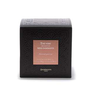 Boite de 25 sachets de thé vert Miss Dammann - DAMMANN
