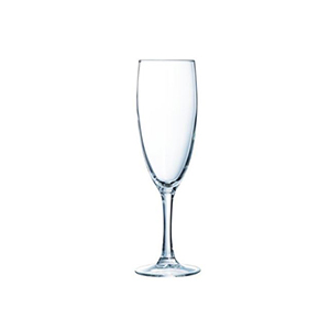 Flûtes à Champagne verre trempé - 15cl x6