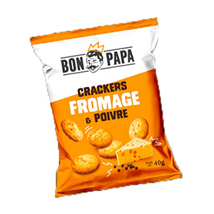 Crackers fromage - BON PAPA - 40g x50