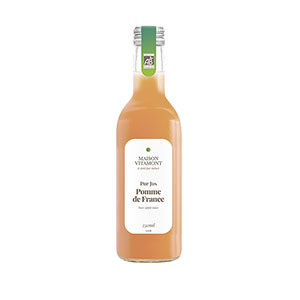 Pur jus de pomme bio - MAISON VITAMONT - 25cl x12