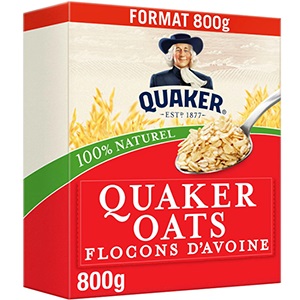 Flocons d’avoine - QUAKER OATS - 800g