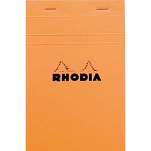 Bloc Orange 80 feuilles A5 - RHODIA - x5