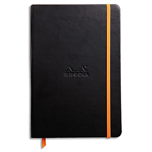Carnet noir A5 - RHODIA - x2