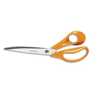 Boite de 5 ciseaux oranges - FISKARS 