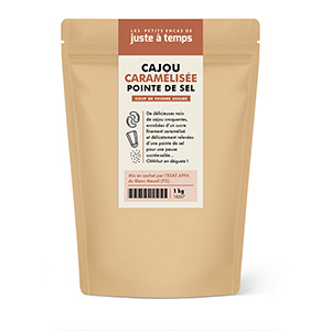 Cajou caramélisé sel sachet - 1KG
