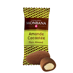 Boite de 200 amandes cacaotées - MONBANA