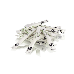 Bûchettes de sucre blanc Fairtrade - PURO - 5g x500