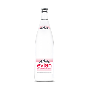 Eau plate - EVIAN - 1L x12 - verre consigné