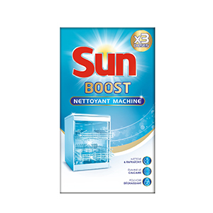 Paquet de 3 nettoyants - SUN - pour lave-vaisselle